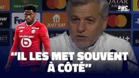 Lille : "Souvent, c'est à côté", Genesio chambre David sur les penalties