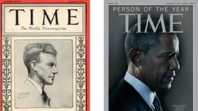 Entre 1923 et 213, la couverture du Time a évolué.