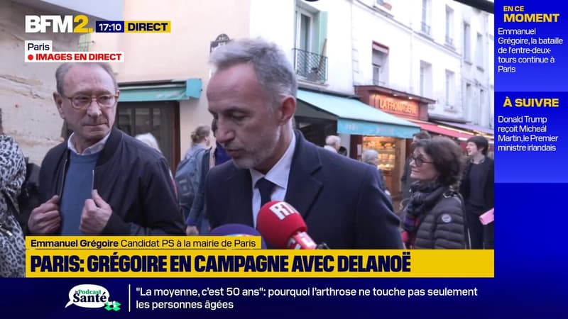 "C'est une trahison des électeurs": Emmanuel Grégoire, candidat PS à Paris dénonce le retrait de Sarah Knafo
