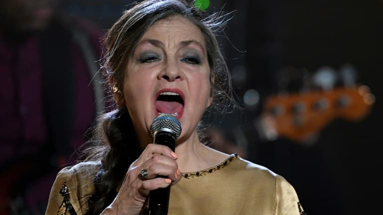 La chanteuse française Catherine Ringer lors des 35e victoires de la Musique, le 14 février 2020 à la Seine Musicale à Boulogne-Billancourt