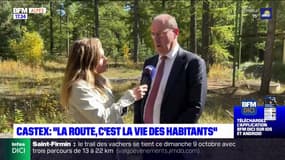 Pas de l'Ours: "la route, c'est la vie des habitants" selon l'ancien premier ministre Jean Castex
