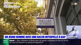 Gap: armé d’une hache, un jeune homme interpellé en pleine rue