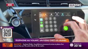 Téléphone au volant: un fléau chez les 18-35 ans