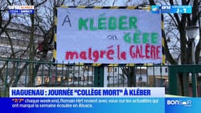 Haguenau: une journée "collège mort' à Kléber