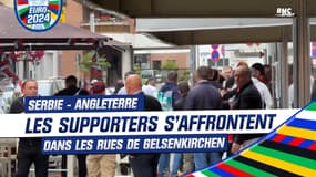 Euro 2024 : Des scènes de tensions entre supporters avant Serbie - Angleterre