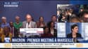 Emmanuel Macron à Marseille pour son premier meeting de campagne