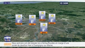 Météo Paris-Ile de France du 1er janvier: attention aux rafales de vent