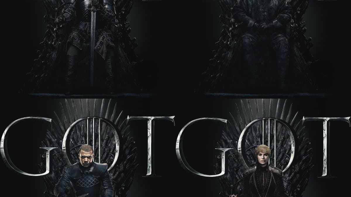 Affiches personnages de la dernière saison de Game of Thrones