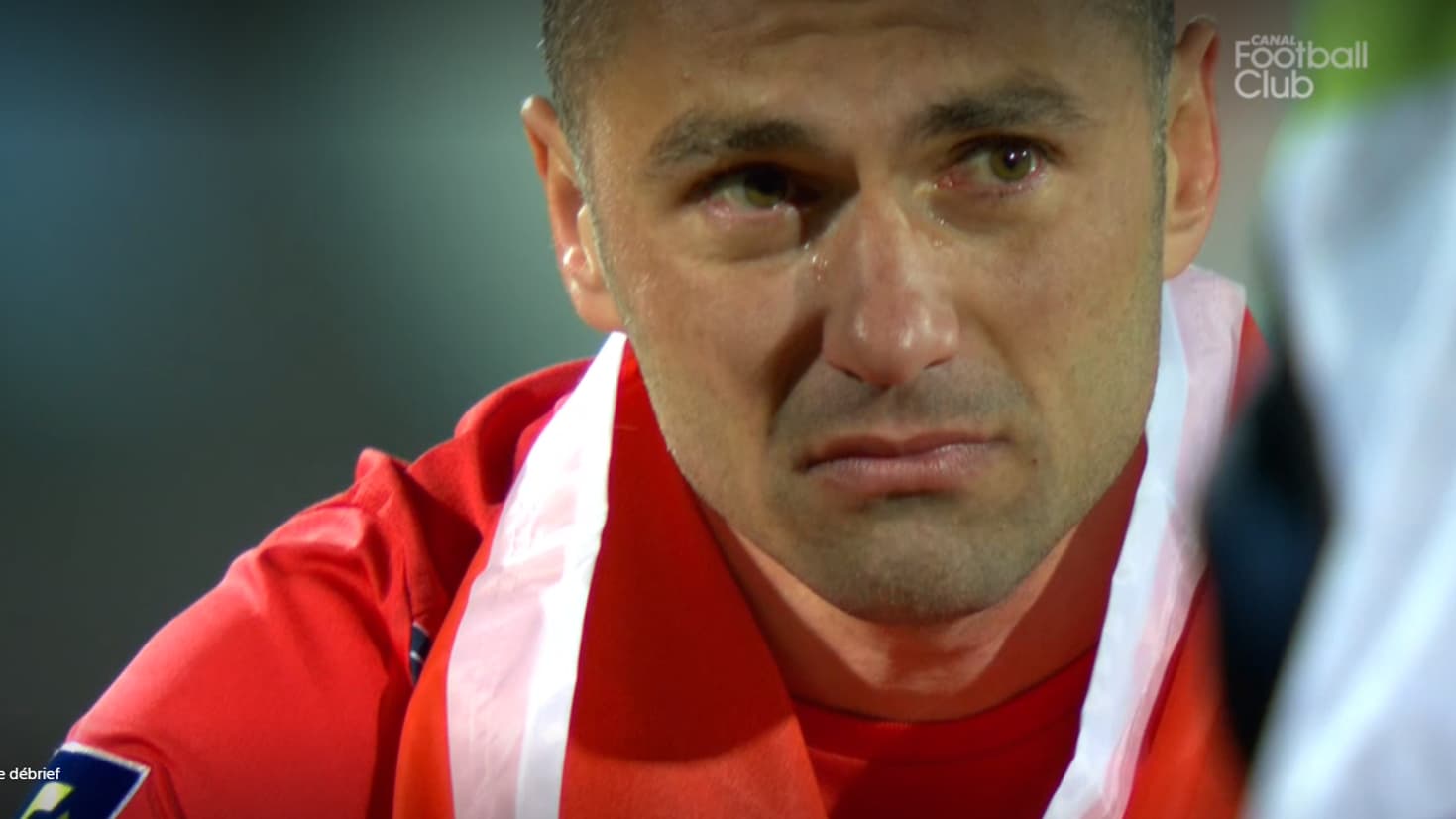 Burak Yilmaz en larmes