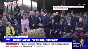 Gabriel Attal: "On doit lancer dès aujourd'hui une mobilisation nationale pour nos agriculteurs et notre agriculture"