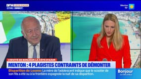 Plages à Menton: Yves Juhel demande au préfet "une tolérance" jusqu'au jugement du Conseil d'État