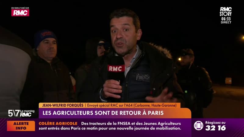 Les agriculteurs sont de retour à Paris