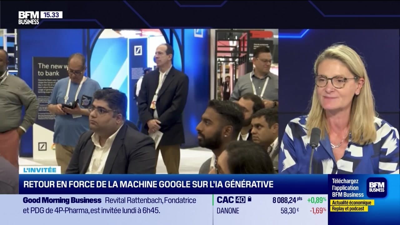 Retour en force de la machine Google sur l'IA générative - 27/04