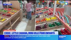 L'été chez nous: une mini-ville pour les enfants à Croix