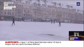 Les images surprenantes de la neige en Île-de-France