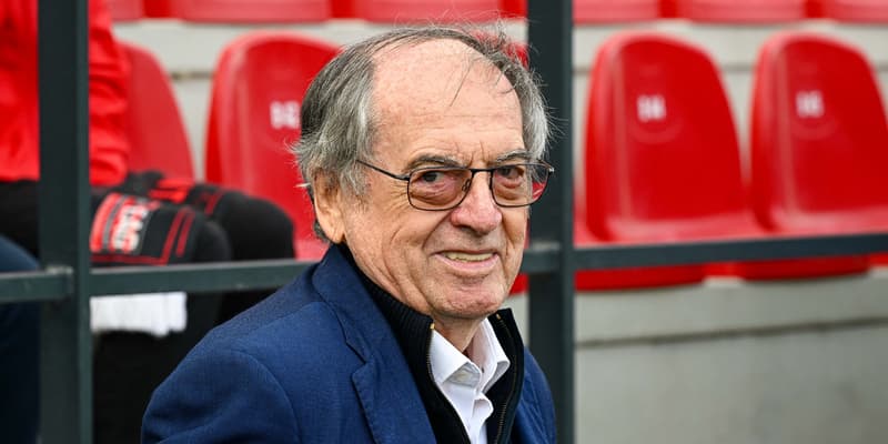 Noël Le Graët à Guingamp en septembre 2024.