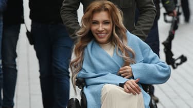 Ioulia Samoïlova à Moscou, le 2 avril 2017