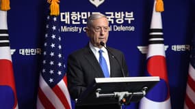 James Mattis à Séoul, le 28 octobre 2017.