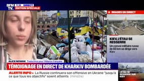 "Ils se concentrent majoritairement sur la population civile": Alice Nowak, traductrice pour l'Alliance française, témoigne depuis Kharkiv bombardée 