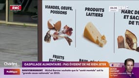 Gaspillage alimentaire: un repas par personne et par semaine à la poubelle  