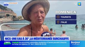 Nice: les fortes chaleurs font monter la température de la mer à 30°C