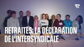 Retraites: la déclaration de l'intersyndicale en intégralité après la 9e journée de mobilisation