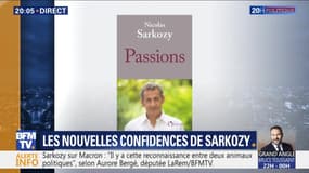 Nicolas Sarkozy fait son retour en librairie avec "Passions"
