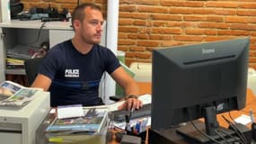 Jérémy, policier, a sauvé la vie d'une automobiliste accidentée dimanche dernier à Saint-Lys près de Toulouse.