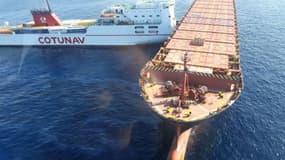 Deux bateaux, un navire roulier et un porte-conteneurs, sont entrés en collision dimanche dernier au large de la Corse