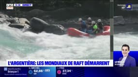 L'Argentière: les mondiaux de raft démarrent