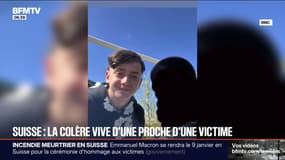 "Ça a été une attente abominable": la colère d'une proche d'une victime de l'incendie à Crans-Montana