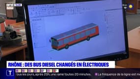Rhône: une entreprise de Villefranche sélectionnée par l'Etat pour transformer les bus diesel en électriques 