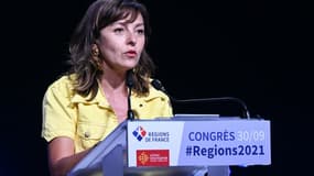 La présidente PS de Régions de France Carole Delga, à Montpellier, le 30 septembre 2021