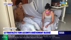 Le triathlète Tom Lecomte de nouveau victime d'un grave accident