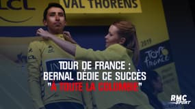 Tour de France : Bernal dédie ce succès "à toute la Colombie"