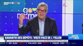 Le grand débat : Garantie des dépôts, volte-face de J. Yellen - 24/03