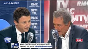 Benjamin Griveaux face à Jean-Jacques Bourdin en direct