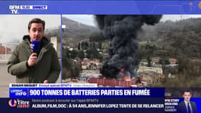 Incendie de batteries de lithium dans l'Aveyron: les analyses "sont extrêmement rassurantes", selon le chef du SDIS 12