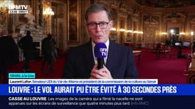 Casse du Louvre: "C'est la conséquence de décisions qui n'ont pas été prises", constate le président de la commission de la culture au Sénat