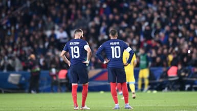 Karim Benzema et Kylian Mbappé