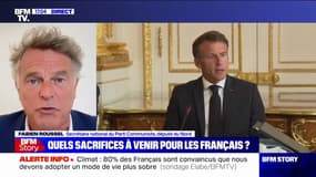 Fabien Roussel: "Pour les plus riches, l'abondance et l'insouciance, c'est terminé"