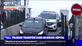 Pierre Palmade a quitté l'hôpital de Bicêtre et est transporté en ambulance vers l'hôpital Marie Lannelongue