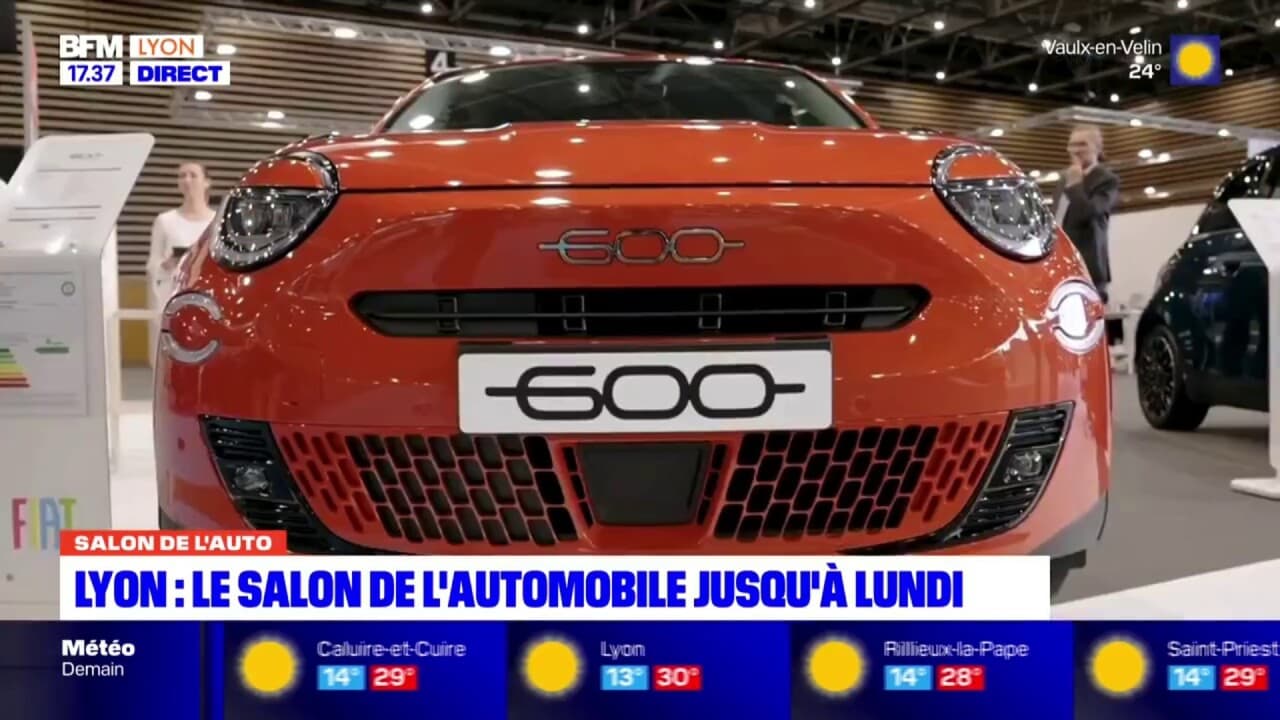 Salon de l'Automobile de Lyon découvrez la Fiat 600, une exclusivité