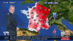 La météo pour ce mercredi 19 juillet 2017