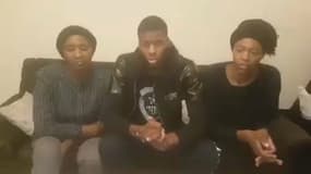 De retour chez lui, Théo a posté une vidéo sur Facebook.