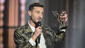 Thomas Jolly sur la scène des Victoires de la musique, le 14 février 2025
