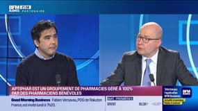 Benoist Youk (Aptiphar) : Aptiphar est un groupement de pharmacies géré à 100% par des pharmaciens bénévoles - 24/02