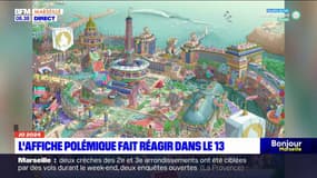 Affiche des JO 2024: polémique autour de l'absence de la croix sur le dôme des Invalides