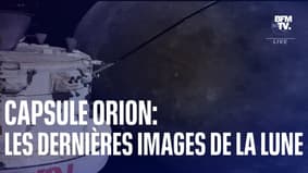 Les dernières images de la Lune filmées par la capsule Orion avant son retour sur Terre