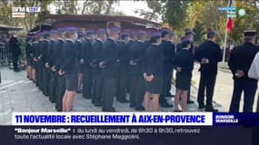 11-Novembre: une journée de recueillement à Aix-en-Provence